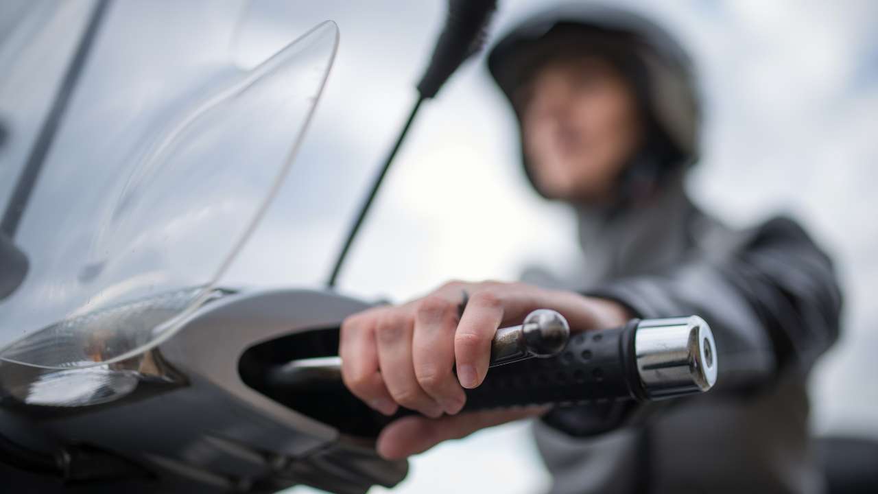 bestuurder van scootertechnologie