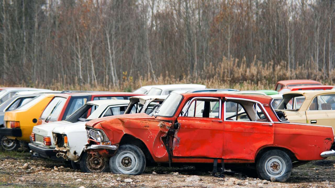 oude tweedehands auto's